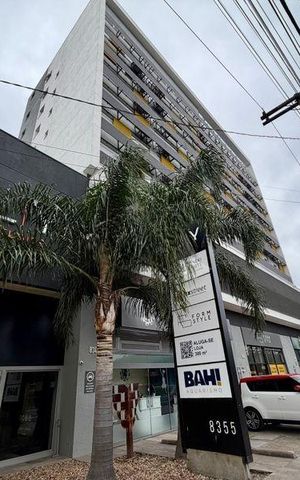 Apartamento para alugar com 38m², 1 quarto e 1 vaga Apartamento para alugar com 38m², 1 quarto e 1 vagaFachada