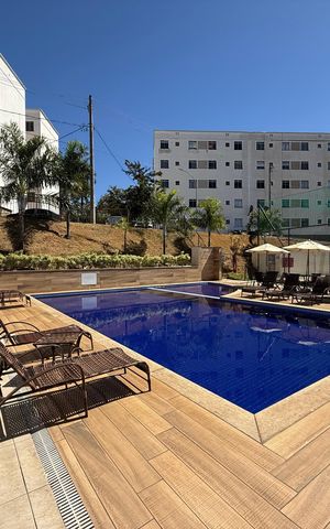 Apartamento para alugar com 45m², 2 quartos e 1 vagaÁrea comum