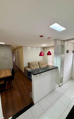 Apartamento à venda com 46m², 2 quartos e 1 vaga Apartamento à venda com 46m², 2 quartos e 1 vagaSala/cozinha