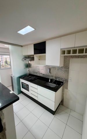 Apartamento à venda com 46m², 2 quartos e 1 vaga Apartamento à venda com 46m², 2 quartos e 1 vagaSala/cozinha
