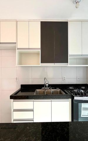 Apartamento para alugar com 43m², 2 quartos e 1 vaga Apartamento para alugar com 43m², 2 quartos e 1 vagaCozinha e Área de Serviço