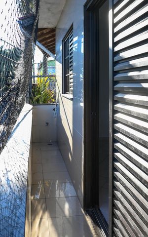 Casa para alugar com 100m², 2 quartos e 1 vaga Casa para alugar com 100m², 2 quartos e 1 vagaSacada Quarto 2