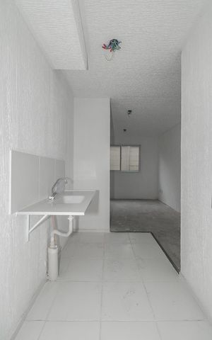 Apartamento à venda com 41m², 1 quarto e 1 vagaCozinha/Área de serviço