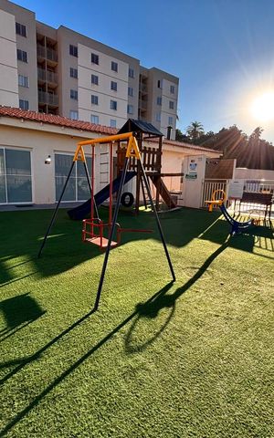 Apartamento para alugar com 48m², 2 quartos e 1 vaga Apartamento para alugar com 48m², 2 quartos e 1 vagaÁrea comum - Playground