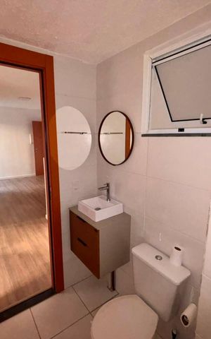 Apartamento para alugar com 48m², 2 quartos e 1 vaga Apartamento para alugar com 48m², 2 quartos e 1 vagaBanheiro
