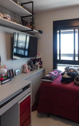 Apartamento à venda com 89m², 3 quartos e 2 vagasQuarto 1