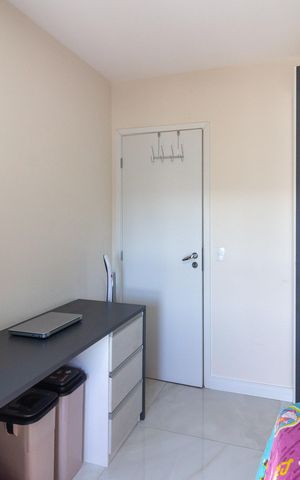 Apartamento à venda com 89m², 3 quartos e 2 vagasQuarto 2