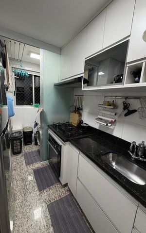 Apartamento para alugar com 60m², 2 quartos e 2 vagas