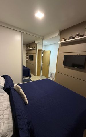 Apartamento para alugar com 60m², 2 quartos e 2 vagas