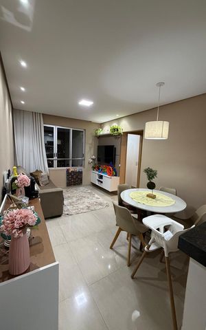 Apartamento para alugar com 60m², 2 quartos e 2 vagas