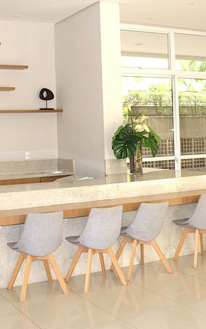 Apartamento à venda com 54m², 2 quartos e 1 vagaSalão de Festas