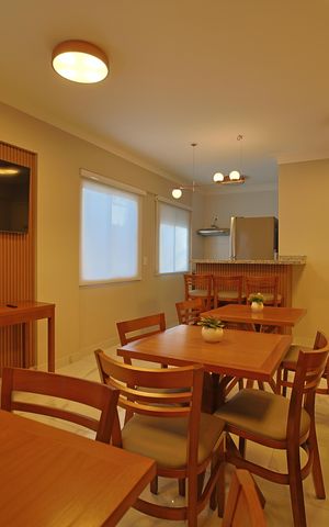 Apartamento à venda com 45m², 2 quartos e sem vagaÁrea comum - Salão de festas