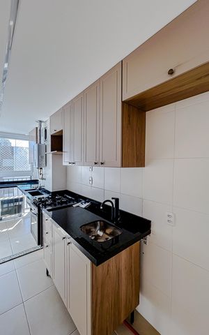 Apartamento à venda com 51m², 2 quartos e 1 vagaCozinha