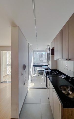Apartamento à venda com 51m², 2 quartos e 1 vagaCozinha