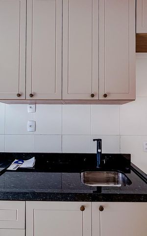Apartamento à venda com 51m², 2 quartos e 1 vagaCozinha - Armários
