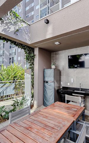 Apartamento à venda com 51m², 2 quartos e 1 vagaÁrea comum - Churrasqueira