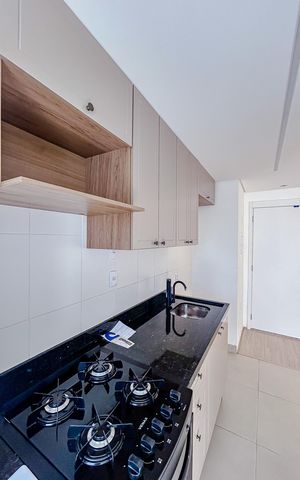 Apartamento à venda com 51m², 2 quartos e 1 vagaCozinha
