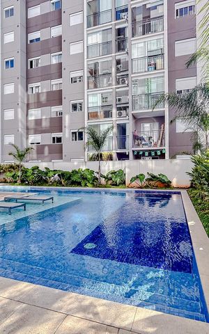 Apartamento à venda com 51m², 2 quartos e 1 vagaÁrea comum - Piscina