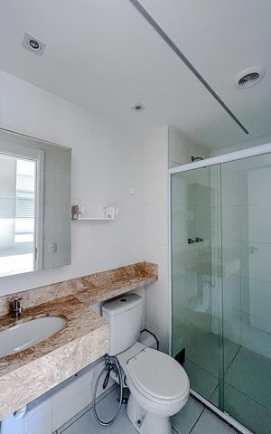 Apartamento à venda com 51m², 2 quartos e 1 vagaBanheiro da Suíte