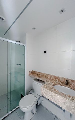 Apartamento à venda com 51m², 2 quartos e 1 vagaBanheiro
