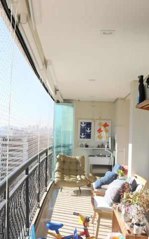 Apartamento à venda com 134m², 3 quartos e 2 vagasVaranda da Sala