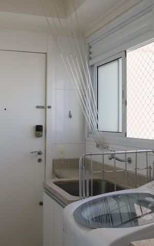 Apartamento à venda com 134m², 3 quartos e 2 vagasÁrea de Serviço