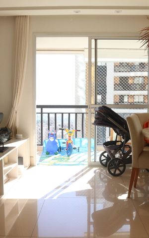 Apartamento à venda com 134m², 3 quartos e 2 vagasSala