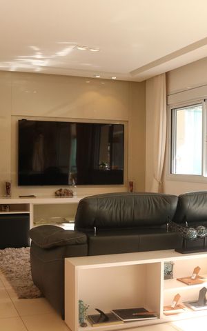 Apartamento à venda com 134m², 3 quartos e 2 vagasSala