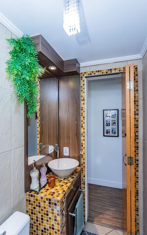 Casa à venda com 93m², 2 quartos e 1 vagaLavabo