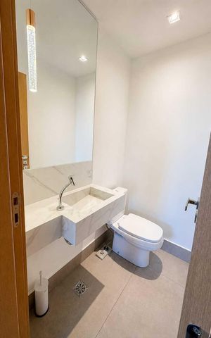 Apartamento para alugar com 97m², 3 quartos e 2 vagasBanheiro social