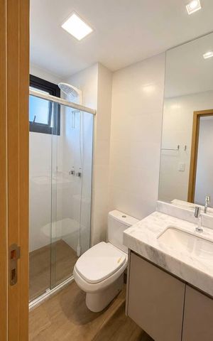 Apartamento para alugar com 97m², 3 quartos e 2 vagasBanheiro social