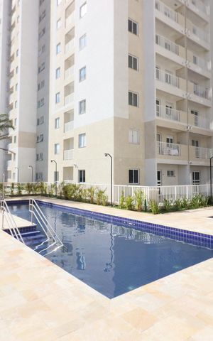 Apartamento para alugar com 46m², 2 quartos e 1 vagaÁrea comum - Piscina