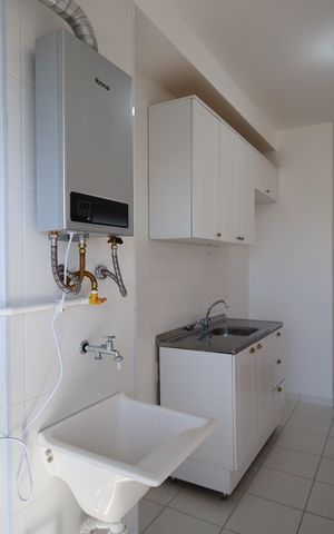Apartamento para alugar com 46m², 2 quartos e 1 vagaCozinha e Área de Serviço