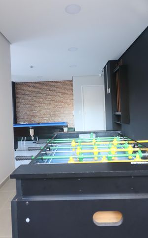 Apartamento para alugar com 46m², 2 quartos e 1 vagaÁrea comum - Sala de jogos