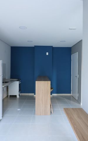 Apartamento para alugar com 46m², 2 quartos e 1 vagaÁrea comum - Salão de festas