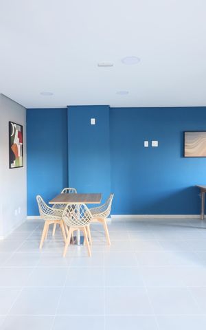 Apartamento para alugar com 46m², 2 quartos e 1 vagaÁrea comum - Salão de festas