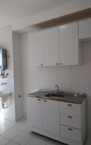 Apartamento para alugar com 46m², 2 quartos e 1 vagaCozinha e Área de Serviço
