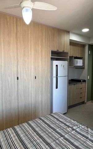 Studio à venda com 23m², 1 quarto e sem vaga