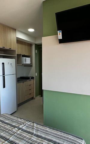 Studio à venda com 23m², 1 quarto e sem vaga