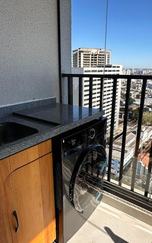 Studio à venda com 23m², 1 quarto e sem vaga