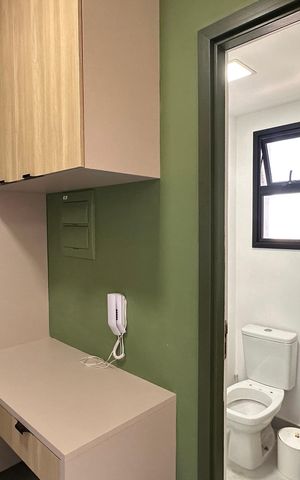 Studio à venda com 23m², 1 quarto e sem vaga