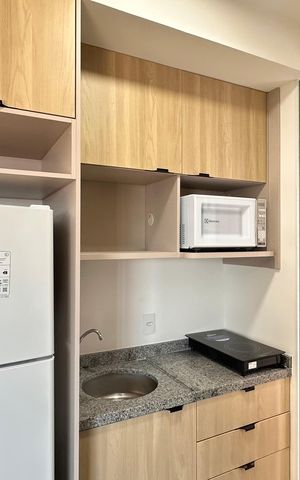 Studio à venda com 23m², 1 quarto e sem vaga