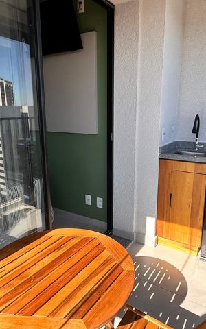 Studio à venda com 23m², 1 quarto e sem vaga