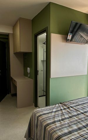Studio à venda com 23m², 1 quarto e sem vaga