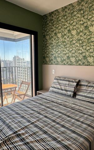 Studio à venda com 23m², 1 quarto e sem vaga