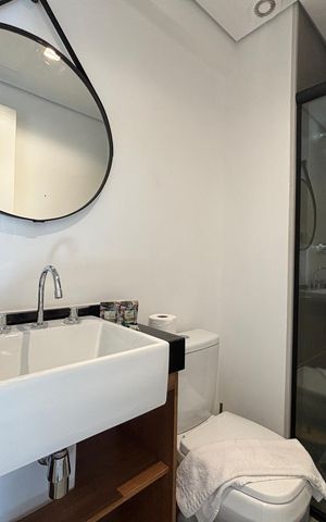 Studio para alugar com 21m², 1 quarto e sem vagaStudio Banheiro