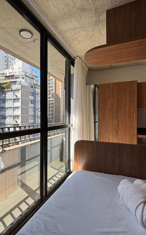 Studio para alugar com 21m², 1 quarto e sem vagaStudio