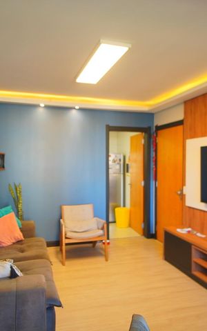 Apartamento para alugar com 90m², 3 quartos e 2 vagasSala