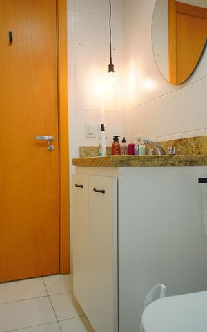 Apartamento para alugar com 90m², 3 quartos e 2 vagasBanheiro Corredor