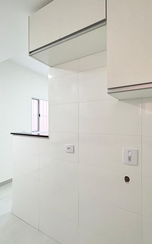 Casa de condomínio para alugar com 80m², 2 quartos e 1 vaga Casa de condomínio para alugar com 80m², 2 quartos e 1 vagaCozinha e Área de Serviço